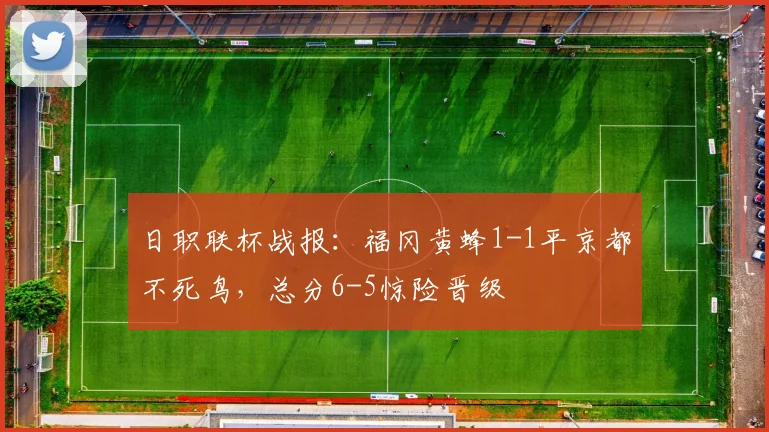 日职联杯战报:福冈黄蜂1-1平京都不死鸟,总分6-5惊险晋级